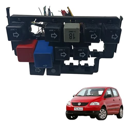 Suporte Caixa Fusível Volkswagen Fox 1.6 2006 — foto 1 de 7