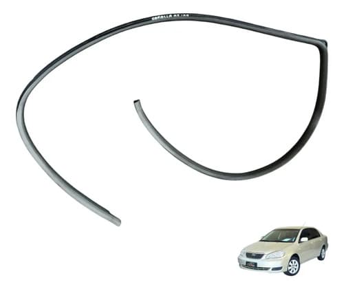Borracha Vidro Tras Direito Toyota Corolla Seg 1.8 16v 2007 — foto 1 de 5