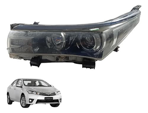 Farol Esquerdo Toyota Corolla 2.0 2014/15 Esquerdo/motorista — foto 1 de 6