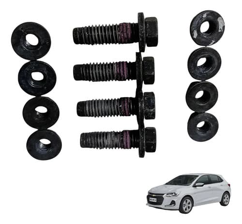 Kit Porca Parafuso Limitador Porta Onix 2021 1.0 3 Cil Turbo — foto 1 de 5