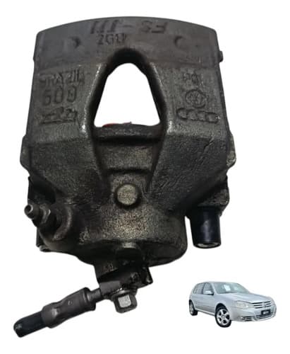 Pinça De Freio Dianteiro Esq Vw Golf 1.6 2008 Original — foto 1 de 5