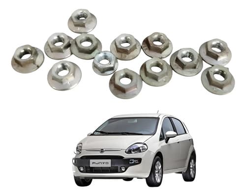 Kit Porca Maquina Vidro Fiat Punto 1.4 Atractive 2013 — foto 1 de 6