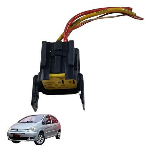 Plug Conector Rele Auxiliar Xsara Picassso 2008 A 2012 — foto 1 de 7