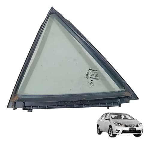 Vidro Fixo Traseiro Esquerdo Toyota Corolla 2.0 2014/15 — foto 1 de 6