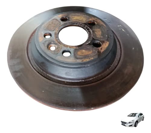 Disco De Freio Traseiro Direito Volvo S60 T5 2011 — foto 1 de 6
