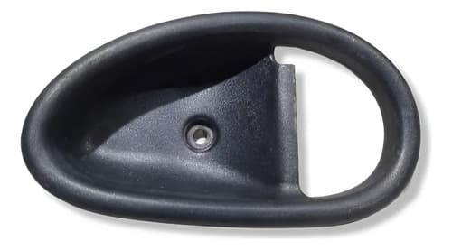 Moldura Maçaneta Interna T. Esquerdo Fiat Palio 00/04 Orig Preto Traseira — foto 1 de 4