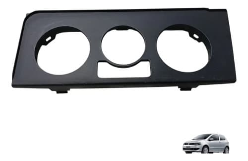 Moldura Comando Ar Condicionado Volkswagen Fox 1.0 2010/2011 — foto 1 de 5