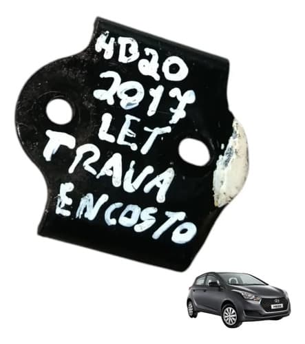 Suporte Gancho Trava Banco Traseiro Esq Hb20 2017 — foto 1 de 5