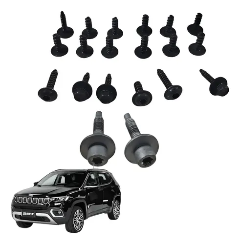 Parafusos Console Jeep Compas 1.3 Turbo Flex 2022 — foto 1 de 6