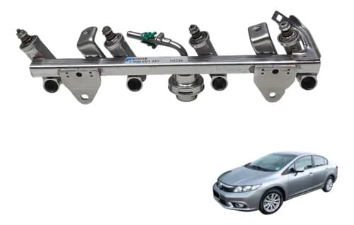 Flauta Bico Injetor Honda Civic 2.0 2014 A 2016 — foto 1 de 7