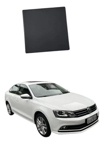 Botão Falso Do Console Quadrado Vw Jetta Tsi 2016 — foto 1 de 5