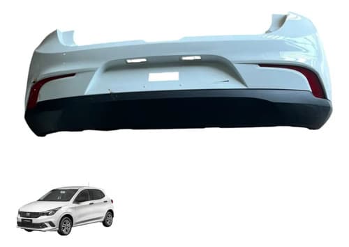 Alma Parachoque Traseiro Fiat Argo 2018 A 2021 Original — foto 1 de 6