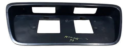 Moldura Suporte Placa Traseira Honda Civic 1999 — foto 1 de 6
