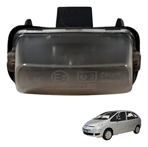 Luz Placa Citroen Xsara Picasso 1.6 Flex 16v 2008 A 2013 — foto 1 de 7