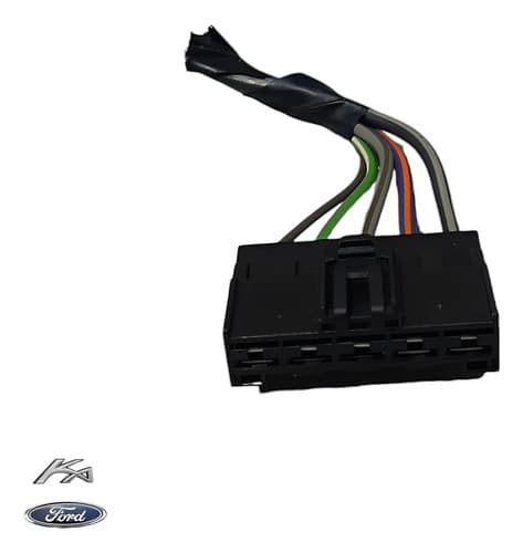 Plug Conector Comando Ar Condicionado Ford Ka 14/19 Preto — foto 1 de 5