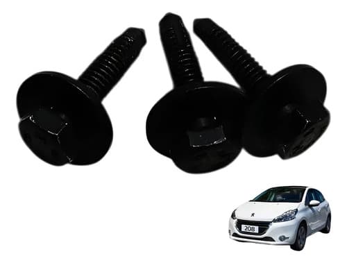 Kit Parafuso Fechadura Porta Traseira Peugeot 208 2014/15 — foto 1 de 6