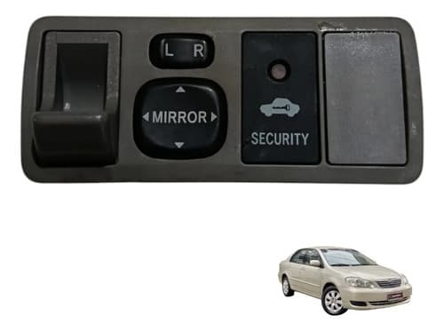 Botão Retrovisor Elétrico Toyota Corolla Seg 1.8 16v 2007 — foto 1 de 5