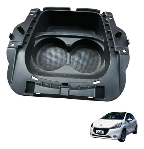 Porta Copos Console Peugeot 208 2014/15 — foto 1 de 6
