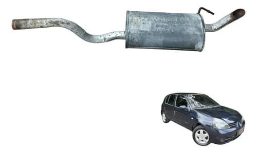 Escapamento Silencioso Renault Clio 1.6 2006 Original — foto 1 de 6