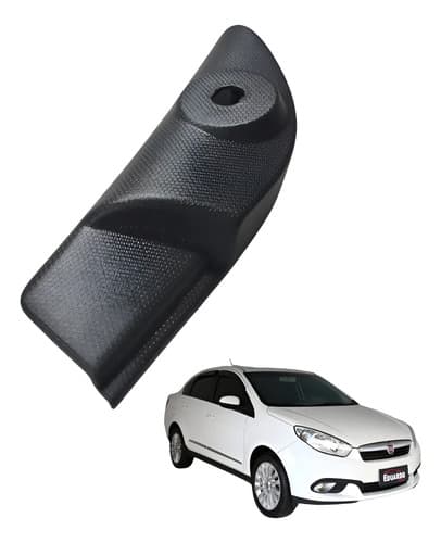 Moldura Retrovisor Interna Esquerdo Fiat Grand Siena 2014 — foto 1 de 6
