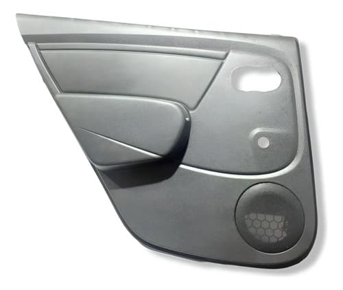 Forro Porta Traseiro Esquerda Renault Sandero 2008/2014 Preto — foto 1 de 5