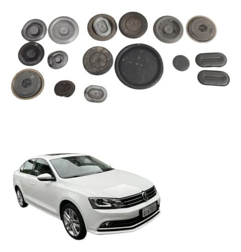 Kit Borracha Vedação Chassi Vw Jetta Tsi 2.0 2016 Original — foto 1 de 4