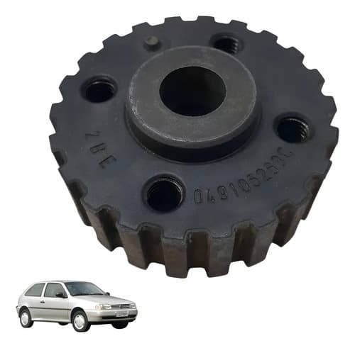 Engrenagem Virabrequim Volkswagen Gol Saveiro Ap 1994 1996 — foto 1 de 6