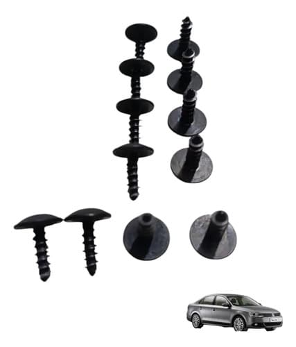 Kit Parafuso Guia Parachoque Tras Vw Jetta 2.0 2012 Original — foto 1 de 5
