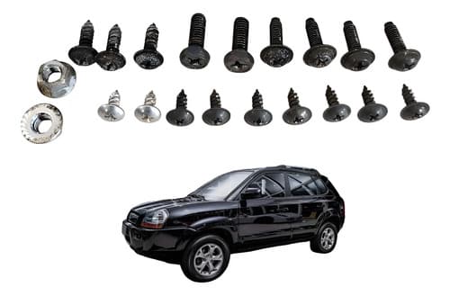 Kit Parafusos Console Hyundai Tucson 2008/2013 — foto 1 de 6