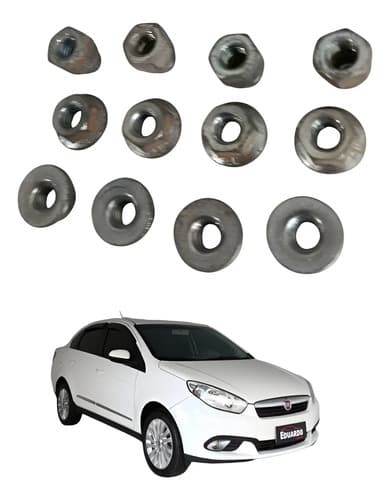 Porca Lanterna Grand Siena Fiat 2014 — foto 1 de 6