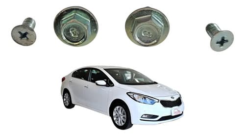 Parafusos Guia Vidro Traseiro Kia Cerata 2014 — foto 1 de 6