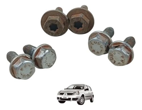 Kit Parafusos Travessa Radiador Renault Clio 2006 A 2012 — foto 1 de 6