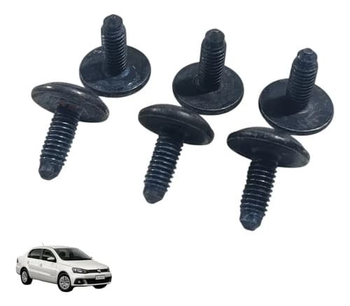 Kit Parafusos Guia Parachoque Traseiro Vw Voyage 2013 A 2016 — foto 1 de 5