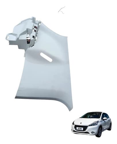 Molduras Bagagito Porta Malas Esq Peugeot 208 2014/15 — foto 1 de 6