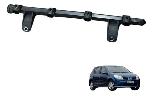 Flauta Bico Injetor Renault Sandero 1.6 2010/11 — foto 1 de 6