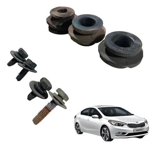 Kit Parafusos Buchas Radiador Kia Cerato 1.6 2014 — foto 1 de 6