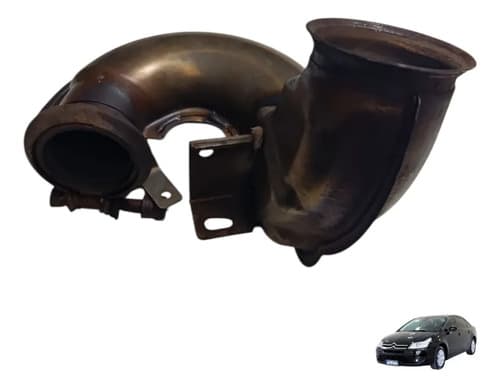 Tubo Coletor Catalisador Citroen C4 Pallas 2.0 2012 Original — foto 1 de 6