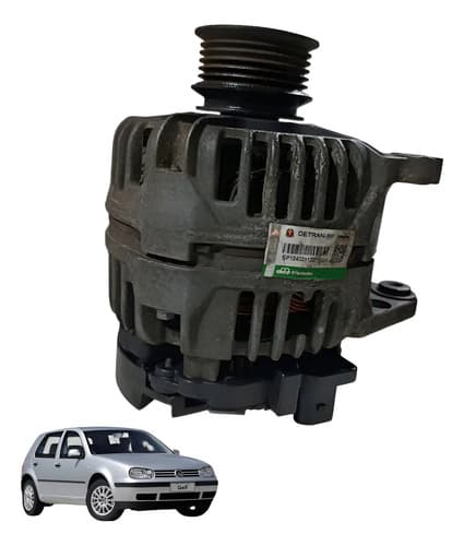 Alternador Volkswagen Golf 1.6 2002 A 2006 - 028903028d — foto 1 de 7