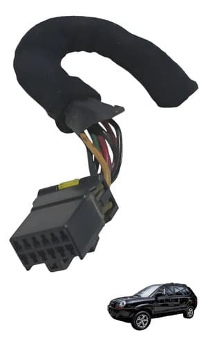 Plug Conector Botão Entrada Auxiliar Hyundai Tucson 2.0 2011 — foto 1 de 7