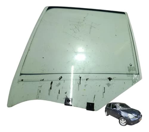 Vidro Porta Tras Esquerda Renault Clio 1.6 2006 Original — foto 1 de 6