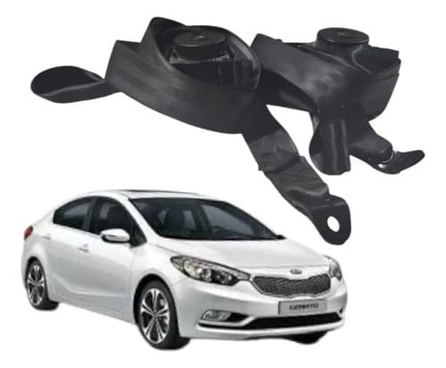 Par Cinto Segurança Traseiro Kia Cerato 1.6 2014 Original — foto 1 de 5