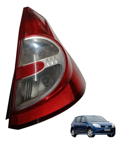 Lanterna Traseira Direita Renault Sandero 1.6 2010 Original Direito/passageiro — foto 1 de 6