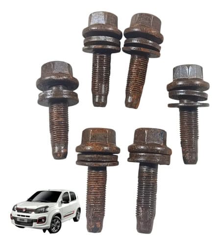 Kit Parafusos Do Eixo Traseiro Fiat Uno Original 2015 A 2018 — foto 1 de 5