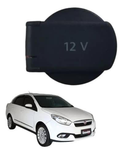 Tomada 12v Fiat Grand Siena 2014 — foto 1 de 5
