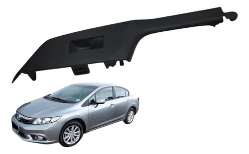 Moldura Botão Traseiro Esquerdo Honda Civic 2014 — foto 1 de 7