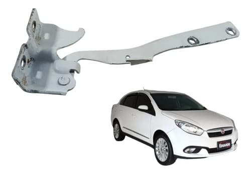 Braço Dobradica Esquerda Capo Fiat Grand Siena 2014 — foto 1 de 6