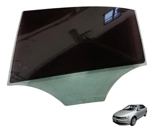 Vidro Porta Tras Esq Vw Jetta Comfortline 2.0 2012 Original — foto 1 de 6