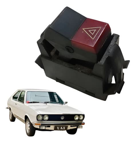 Botão Pisca Alerta Volkswagen Passat 76/88 — foto 1 de 7