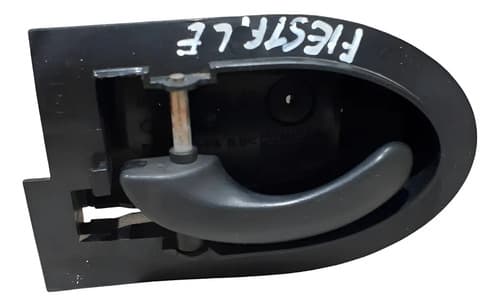 Maçaneta Interna Porta Diant. Esquerda Ford Fiesta 1996/2002 Preto Dianteira — foto 1 de 5