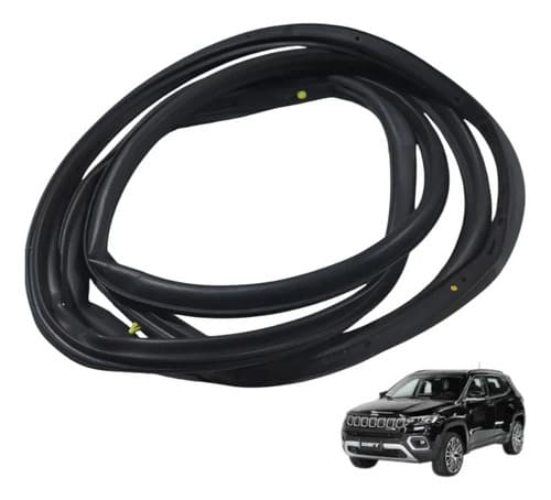 Borracha Porta Dianteira Direita Jeep Compass 1.3 2022 Preto — foto 1 de 6